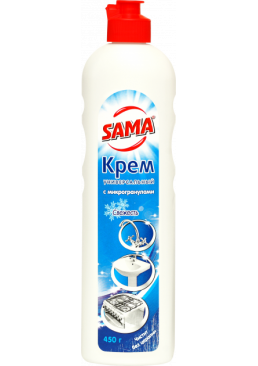Крем универсальный для чистки SAMA Свежесть, 450 г